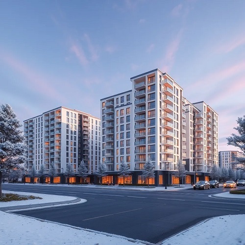 Современный жилой комплекс