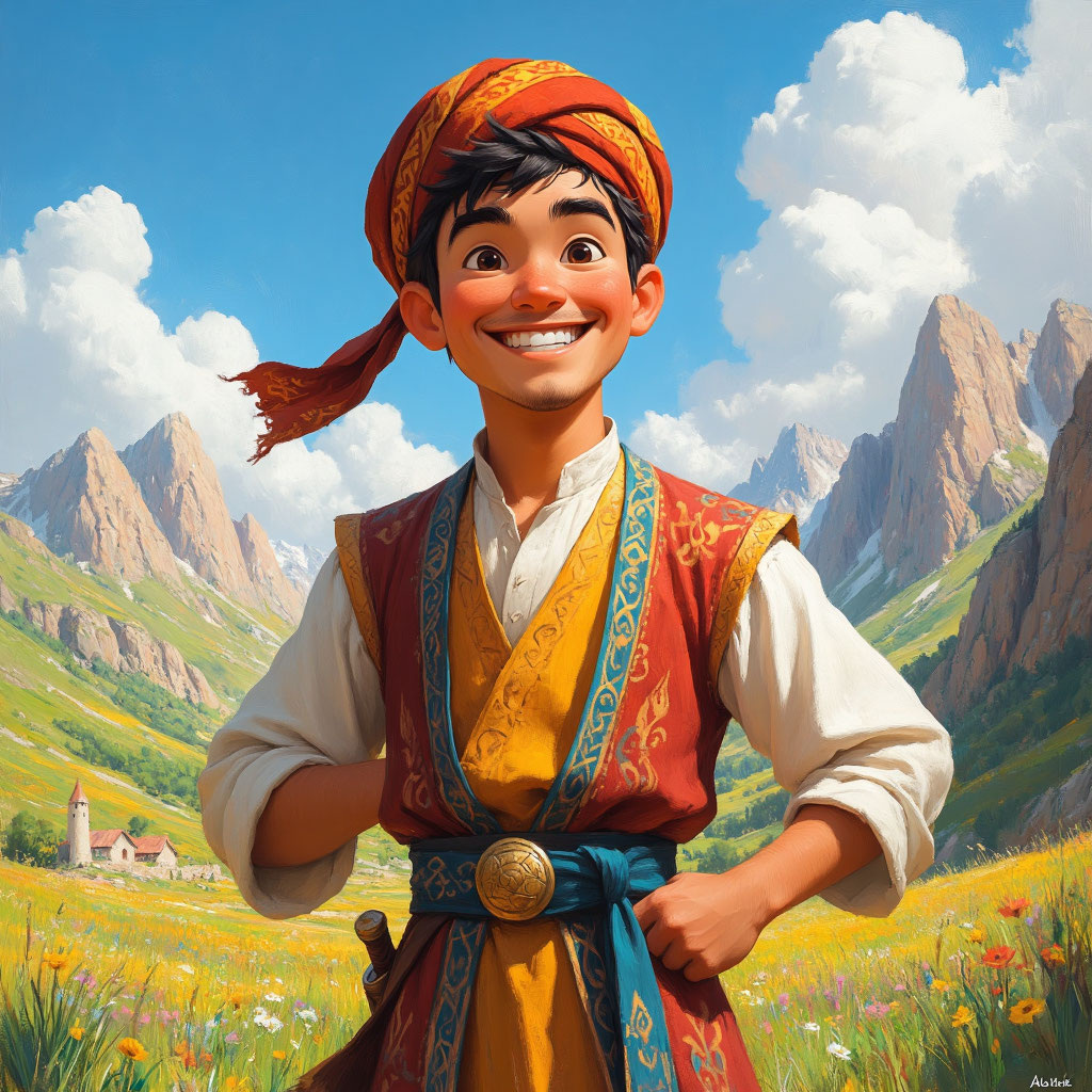 Так мог выглядеть Алдар‑Косе