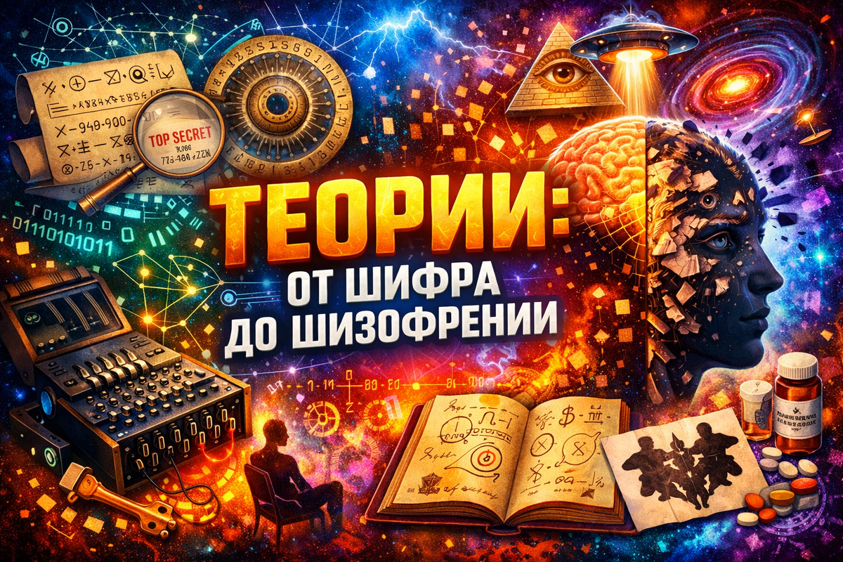 Теории: от шифра до шизофрении