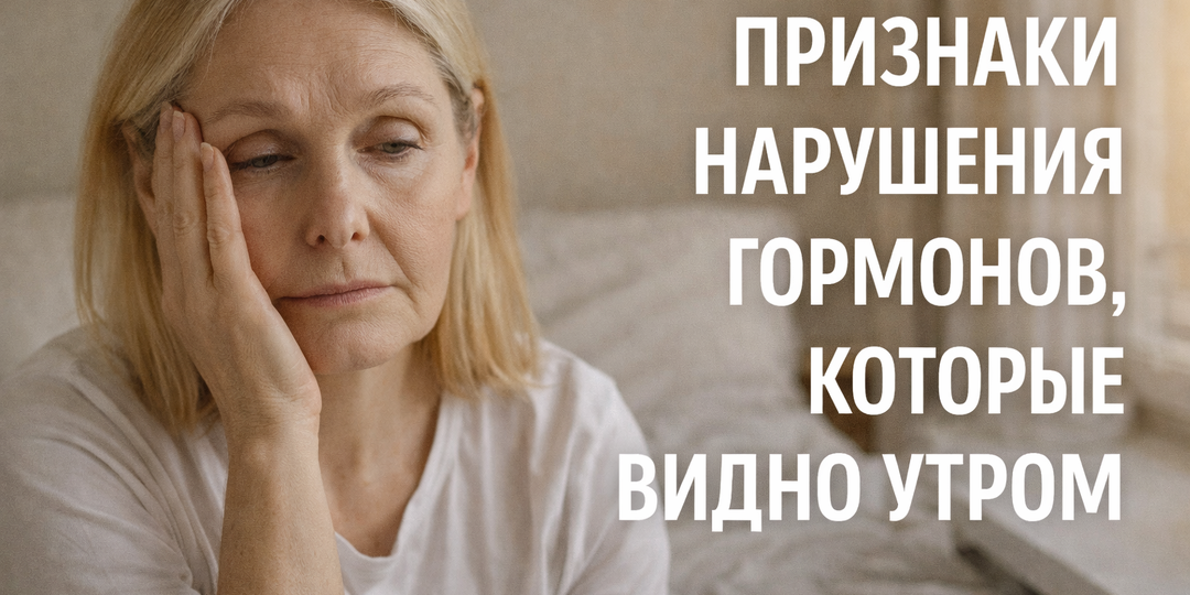 Признаки нарушения гормонов, которые видно утром?