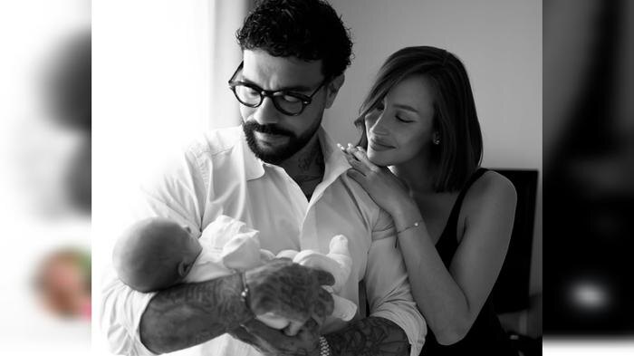 У Тимура Юнусова с Валентиной Ивановой родилась девочка. Фото © Instagram (признан экстремистской организацией и запрещён на территории Российской Федерации) / timatiofficial