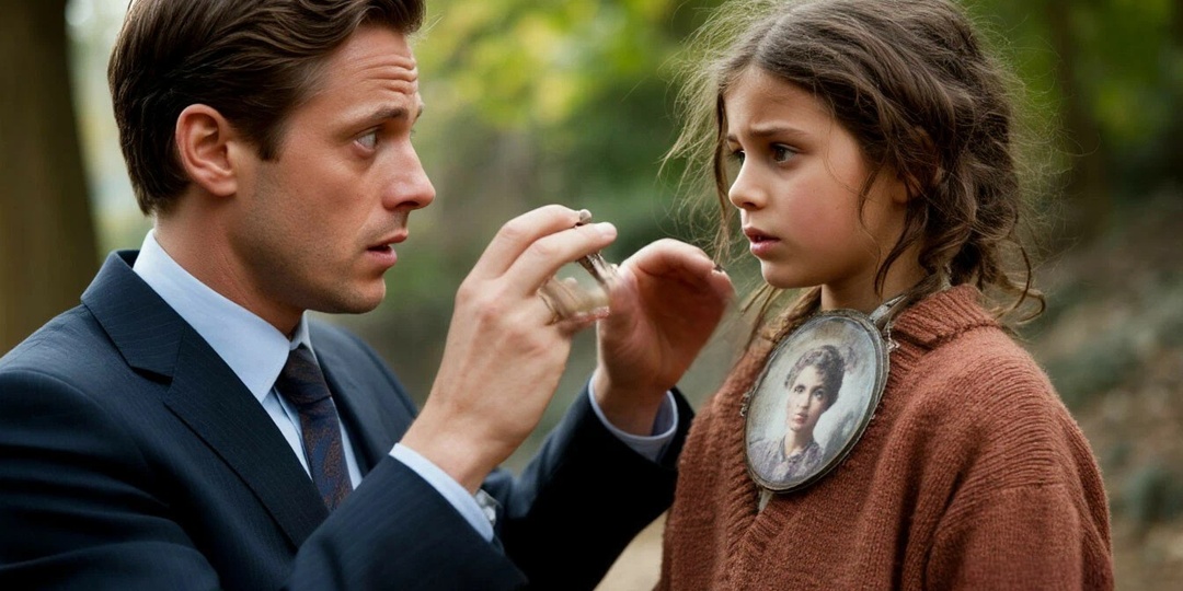 Бизнесмен купил у нищей девочки серебряный кулон, внутри которого обнаружил фотографию своей покойной матери..