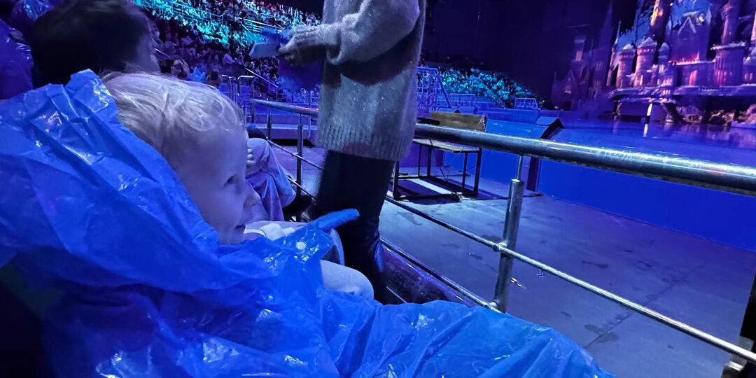 Вчера были на водном шоу в Москвариуме - «Кощей