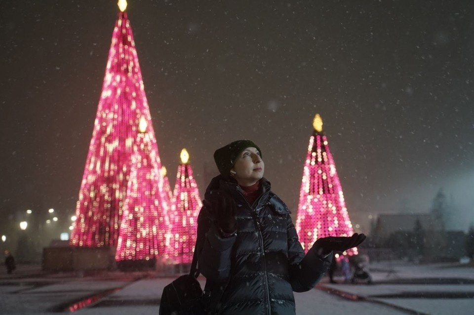    В Самаре украсили улицы к Новому году Светлана МАКОВЕЕВА
