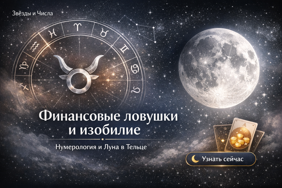    Нумерология и Луна в Тельце 8 декабря расскажут, как избежать финансовых ловушек и привлечь изобилие Мария