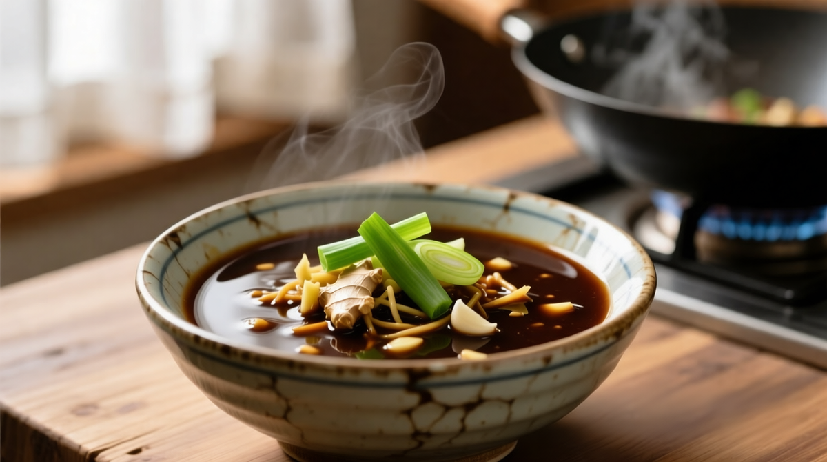 Азиатский маринад с соевым соусом