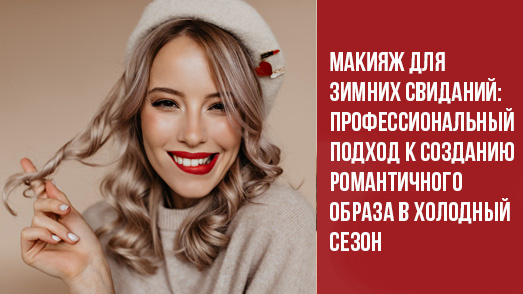 Макияж для зимних свиданий: профессиональный подход к созданию романтичного образа в холодный сезон