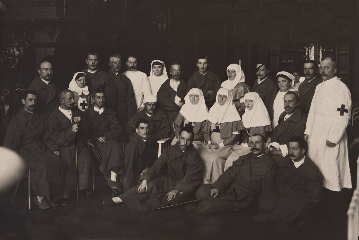 1914. Царскосельский дворцовый лазарет 4