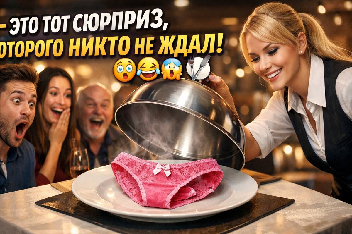 😳🍽️ Посетители ждали суп, а получили сюрприз! Реакция бесценна