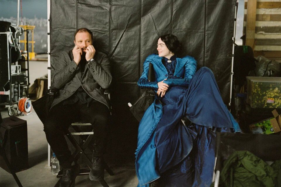 Кадр со съемок к/ф "Бедные-несчастные"