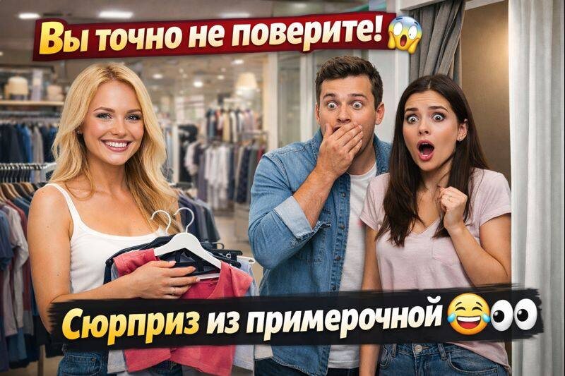 Вы не поверите 👀 Что скрывает примерочная?! Смех до слёз 😆