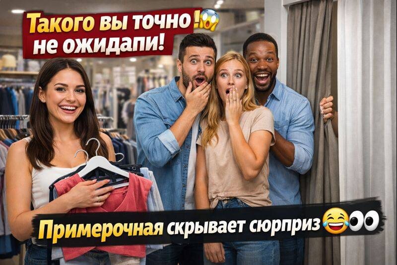 Вы не поверите 👀 Что скрывает примерочная?! Смех до слёз 😆