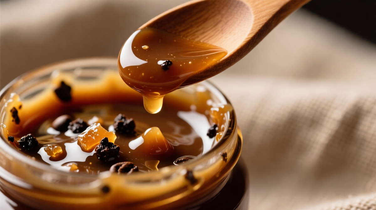 Кофейный джем с солёной карамелью