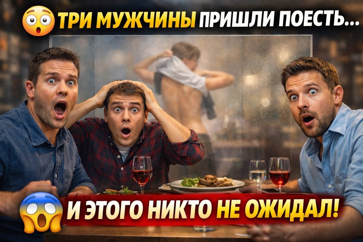 😲 Прозрачная ширма, официантка и полный шок гостей! Такого они не ожидали