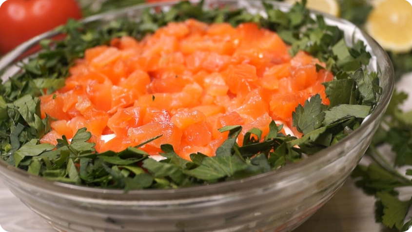 Салат «Праздник»: яркий акцент для Новогоднего стола