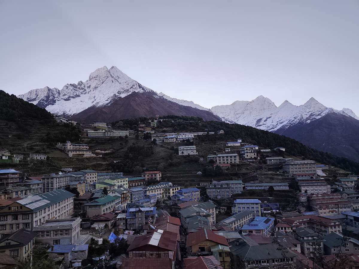 Намче-Базар, ранне утро