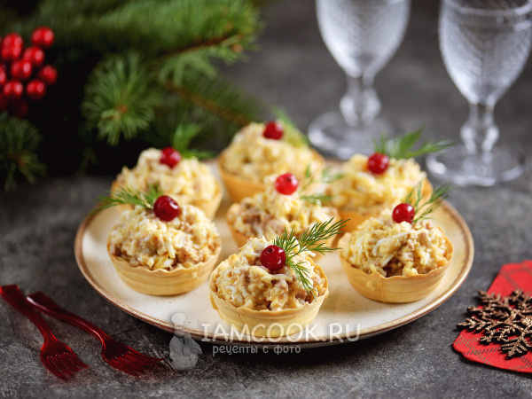 Лёгкие новогодние закуски, которые готовятся быстро и всем нравятся