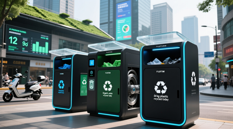 Что такое «умные мусорки» — и как они сортируют отходы в Китае