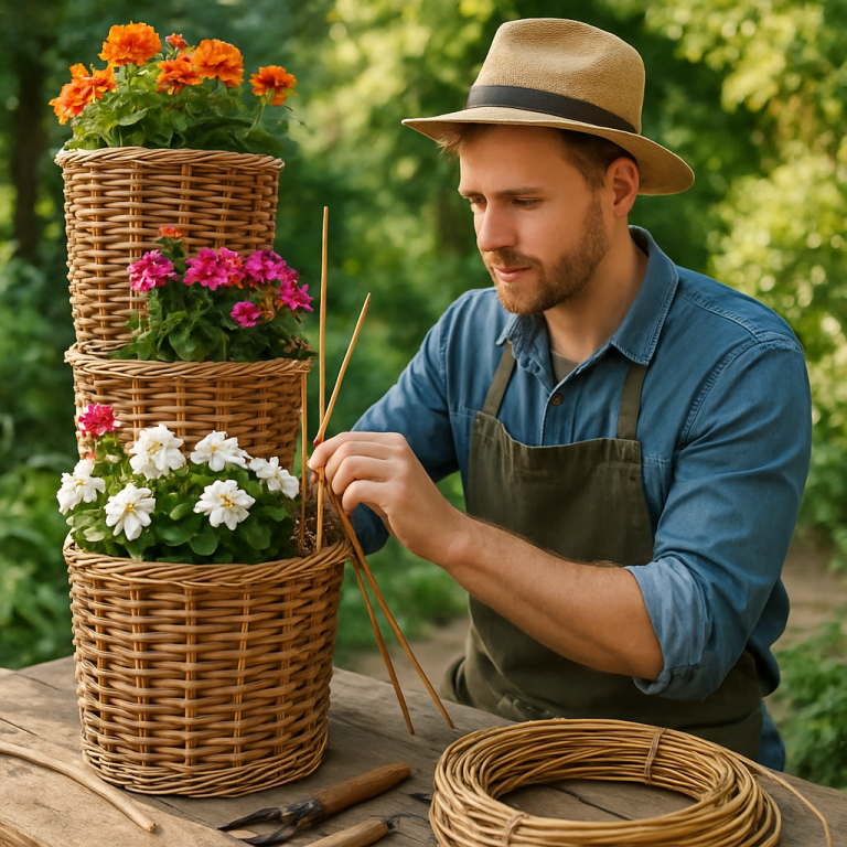    Секреты идеальных вертикальных стенок: как избежать ошибок при плетении кашпо и выбрать лучший ротанг Loza