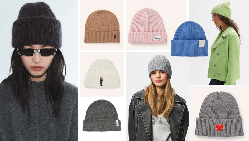 Шапка H&M | Шапка Polo Ralph Lauren | Шапка Polo Ralph Lauren | Шапка Marc O'Polo | Шапка Ganni | Шапка Pieces | Шапка Copenhagen Studios | Шапка Opus | Шапка Unio