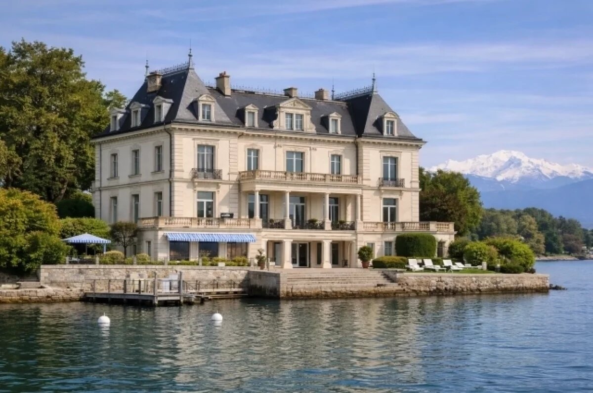    В Женеве продают виллу, где Горбачёв и Рейган провели историческую встречу