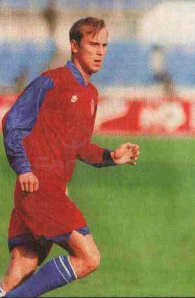 Дмитрий Хохлов в Московском ЦСКА. Выступал за клуб с 1992 по 1996 годы