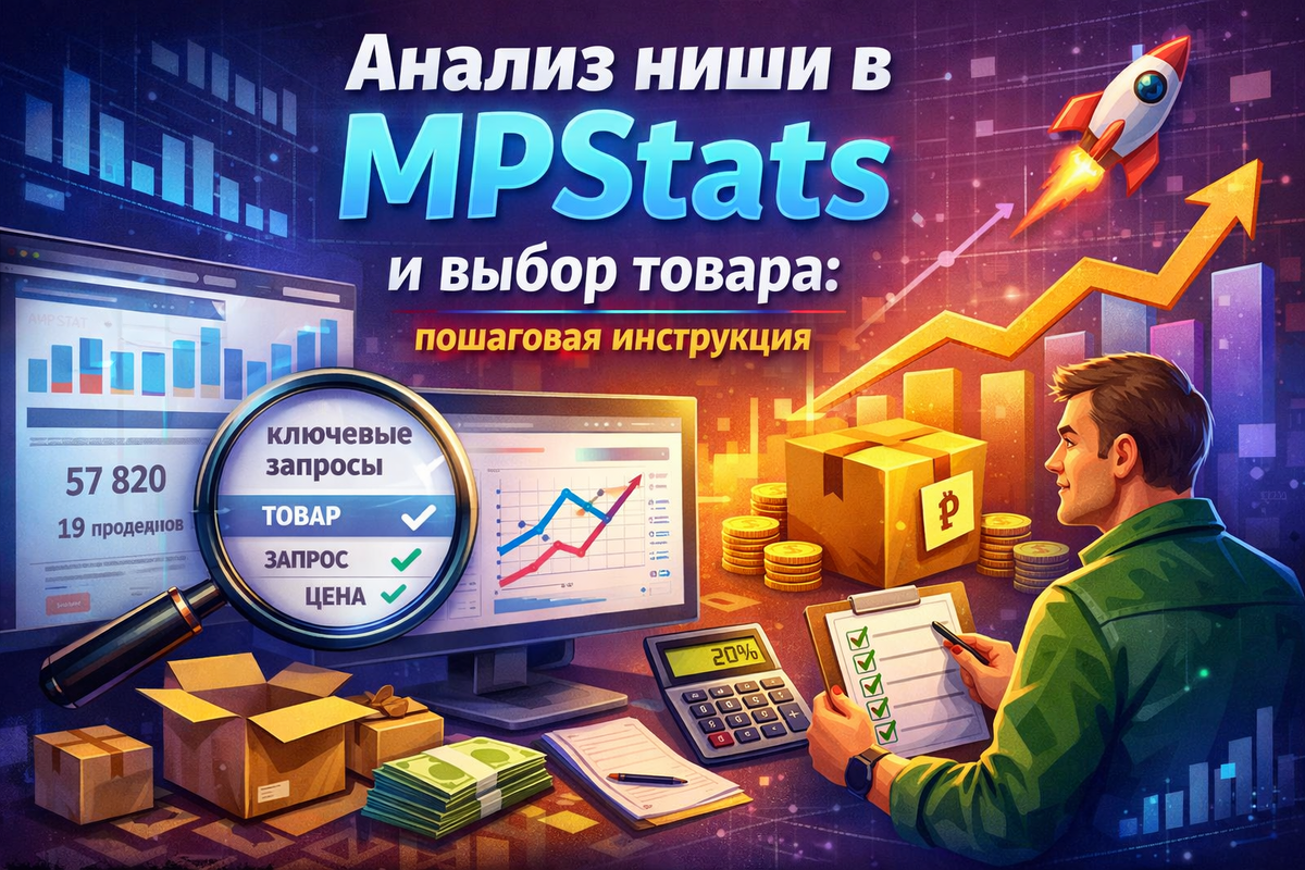 Анализ ниши в MPStats