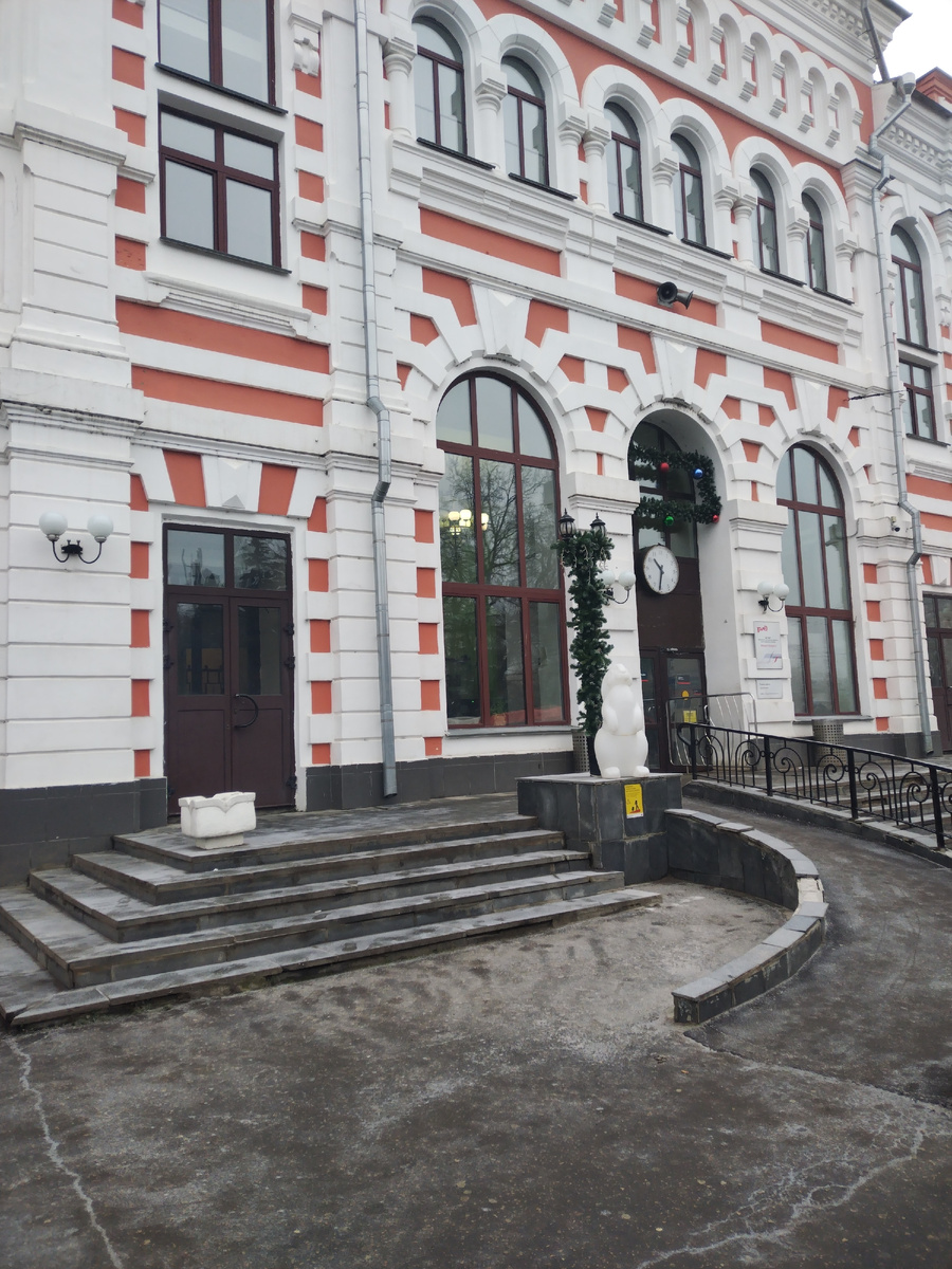 ЖД вокзал в Калуге. 