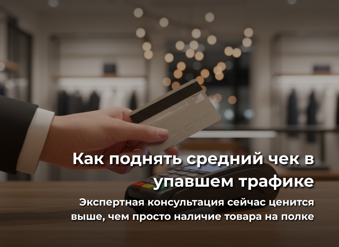 Как поднять средний чек в упавшем трафике
