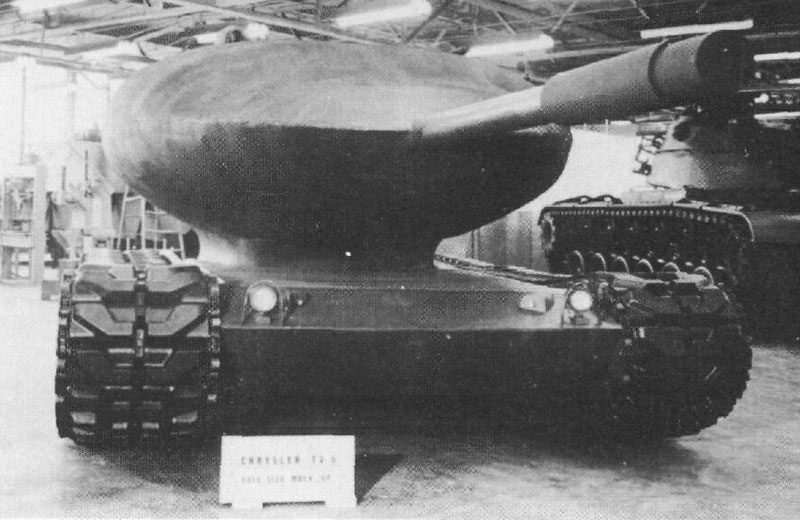 Деревянный макет Chrysler TV-8