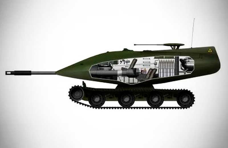 Функциональная часть танка TV-8