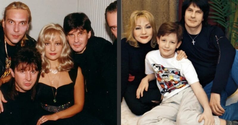    Первый муж Татьяны Булановой Николай Тагрин с сыном Александром