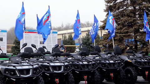 На фронт переданы техника и оборудование, собранные с учетом пожеланий бойцов