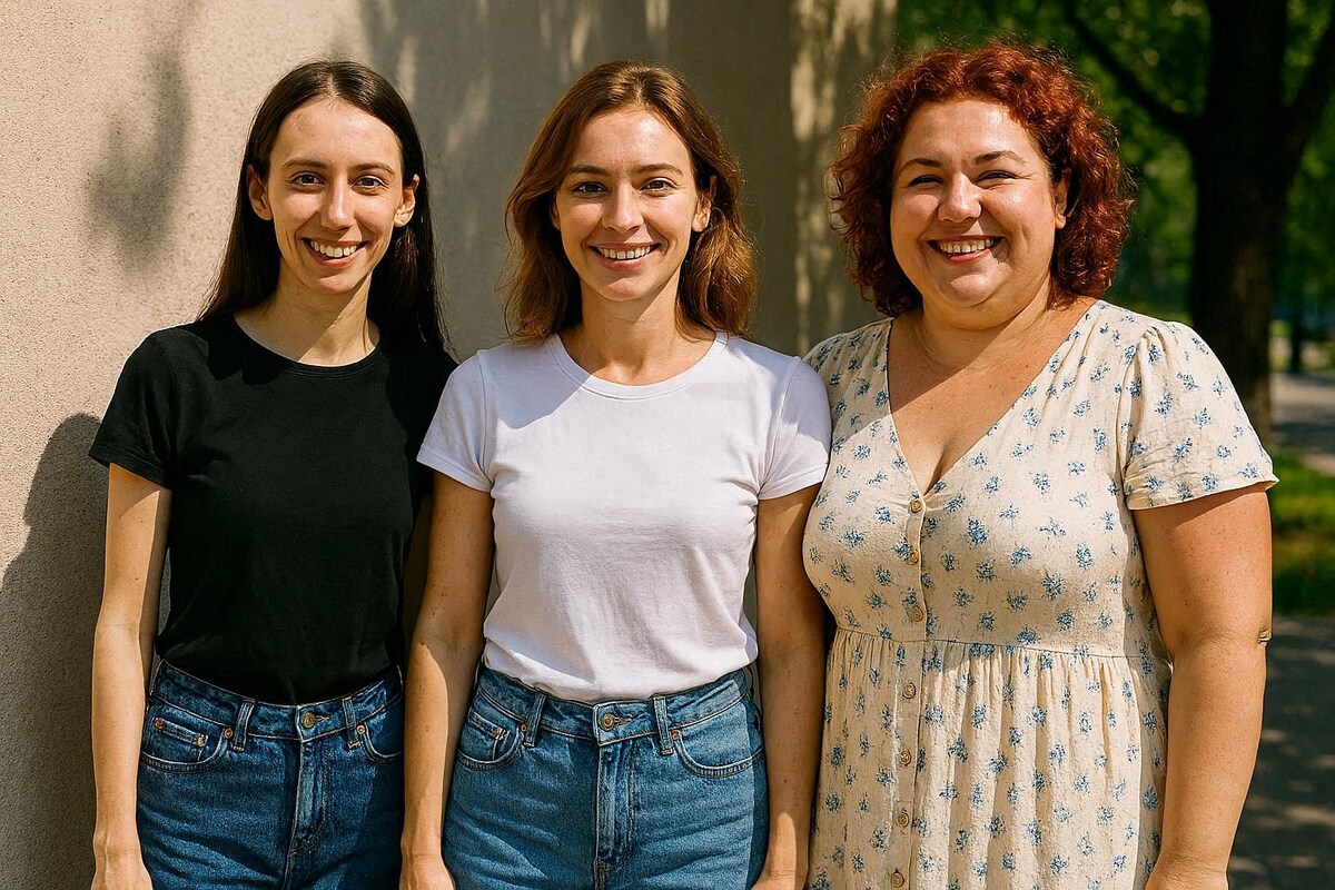 Красиво смотрится не только худоба — красиво смотрится уверенность, тонус и ухоженность.