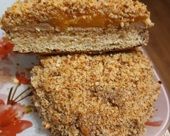 Пирожные с тыквенным джемом