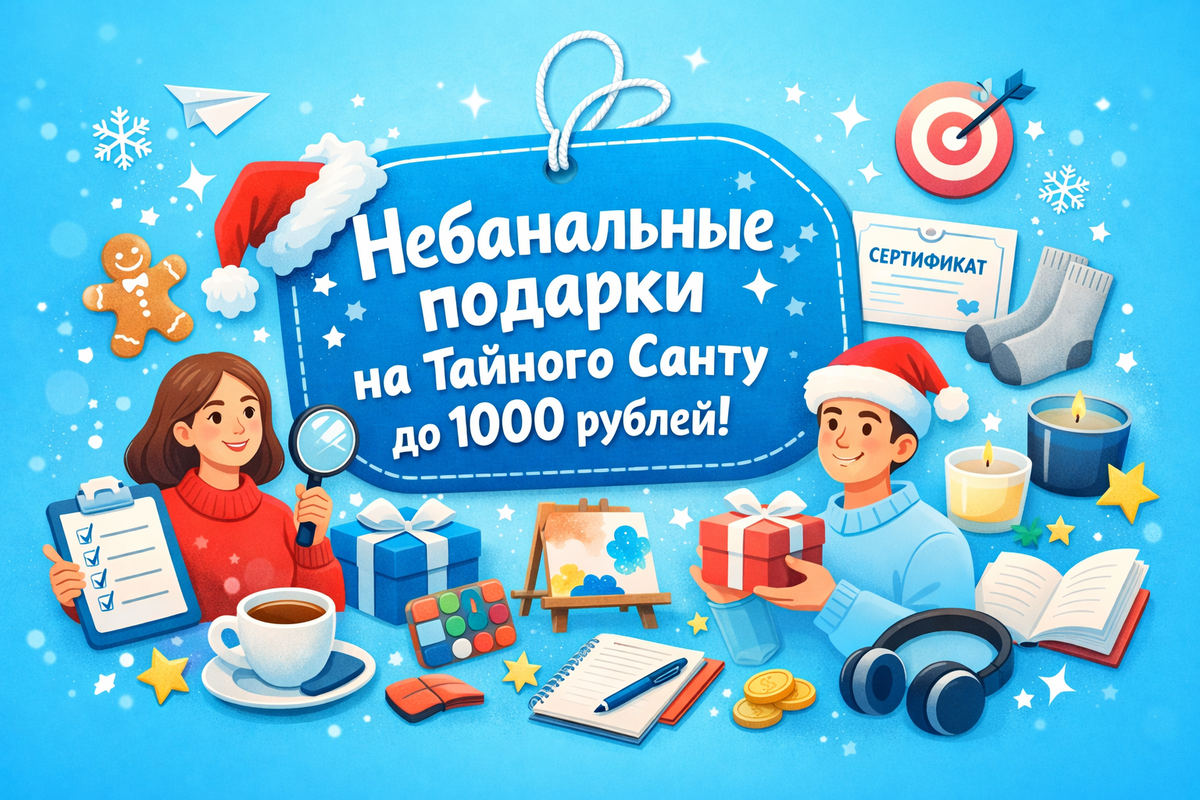 Идеальный подарок на Тайного Санту за 10 минут