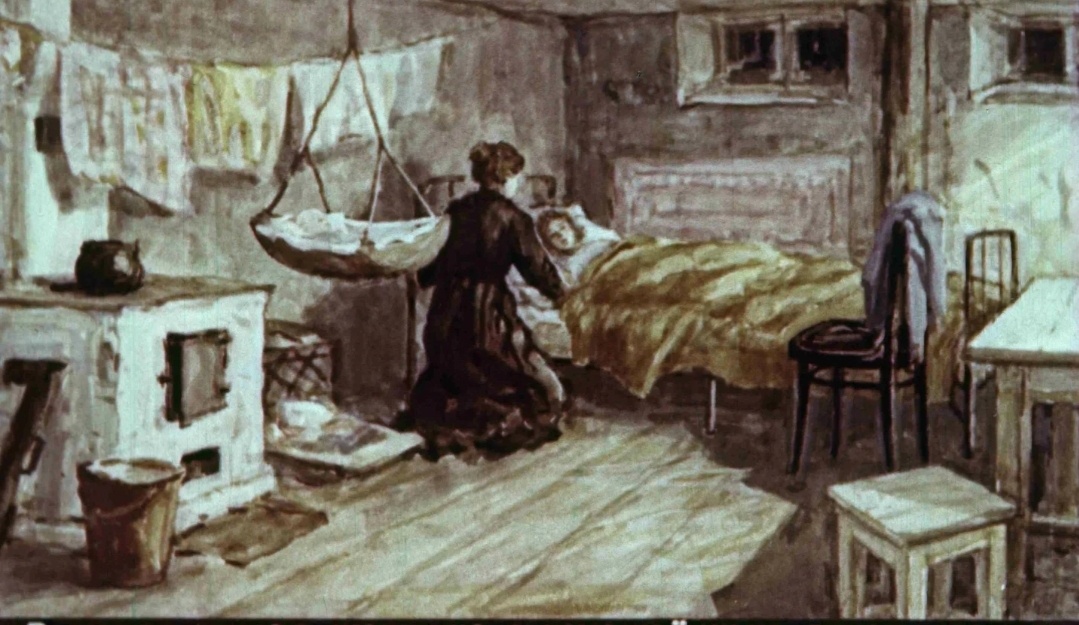 Подвал, в котором проживают Мерцаловы