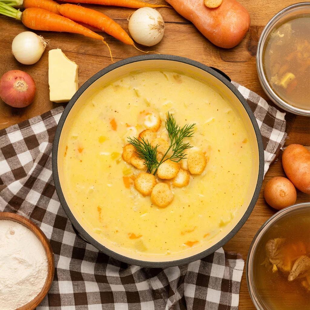 Овощной суп-пюре: просто, вкусно и очень полезно!