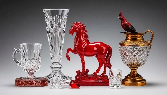 Изделия из хрусталя в ассортименте. Иллюстрацию из интернета отредактировала Татьяна Федотова.