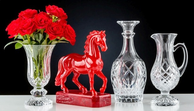 Изделия из хрусталя. Иллюстрацию из интернета отредактировала Татьяна Федотова.