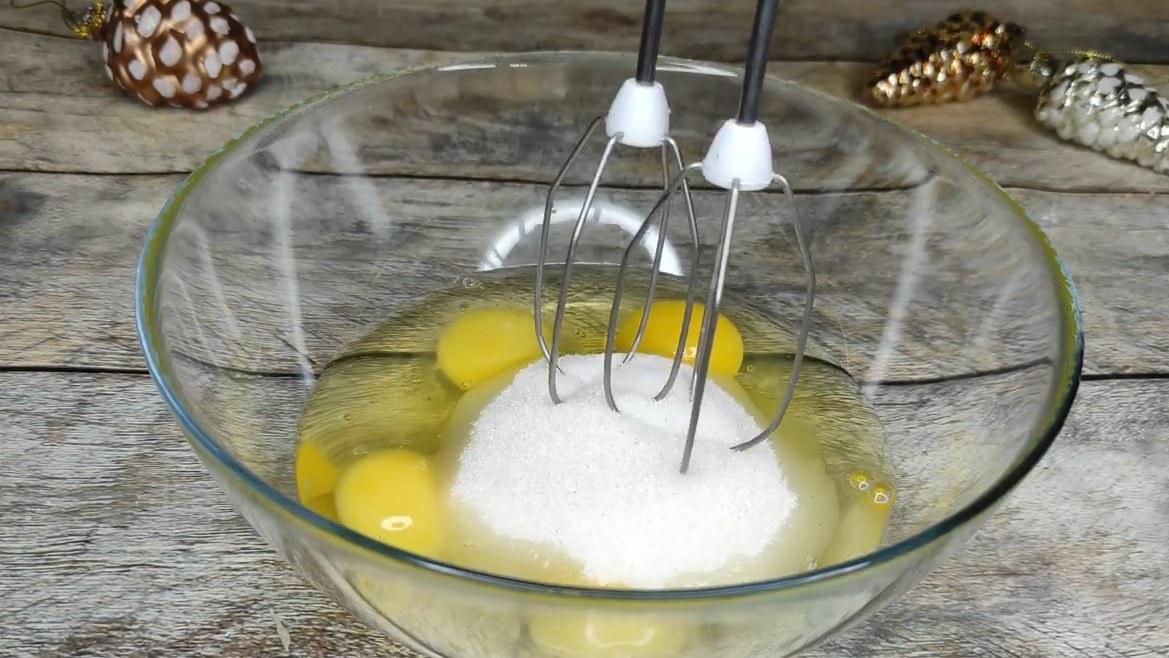 Торт "Зимний". Фото автора. 