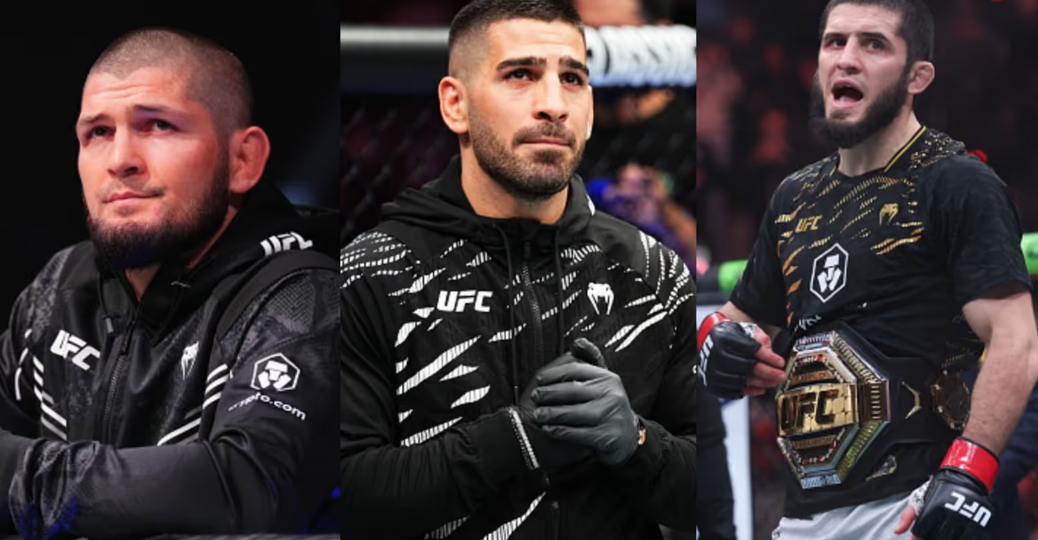 «Наступлю ему на голову». Топурия потерял грань и задел Хабиба и Махачева