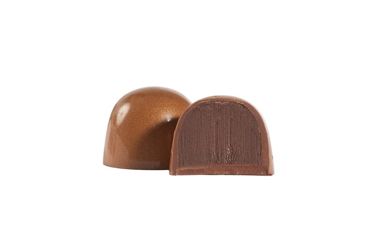 Шоколадная корпусная конфета от мастерской Teville