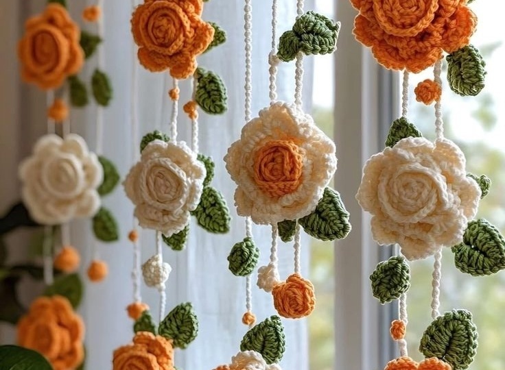 Цветы крючком на любой вкус: маленькие, ажурные, объёмные - разные