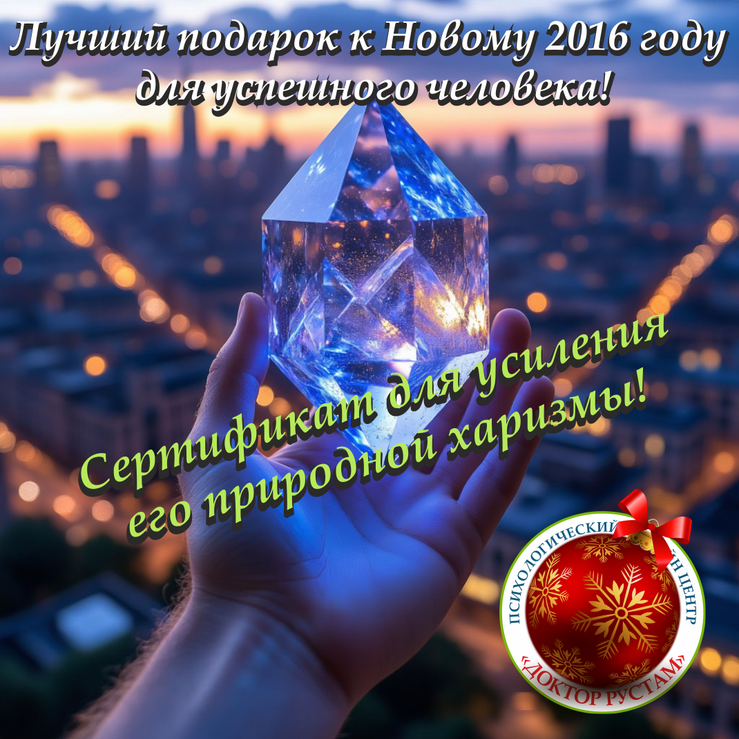 Подарите ему то, чего нельзя купить в магазине — стратегическую проработку его главного диалога в новом году.