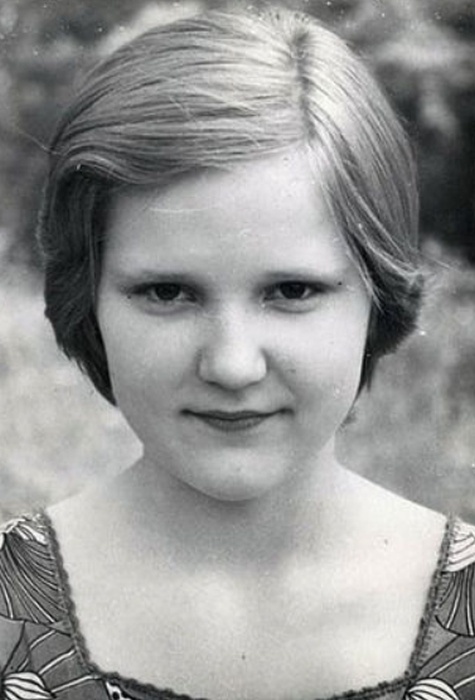 Маргарита Суханкина в детстве. 