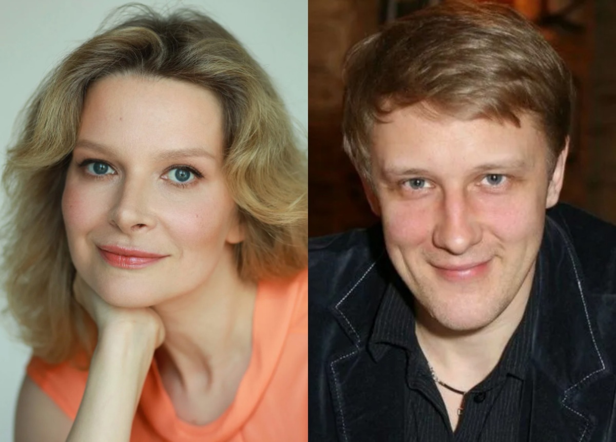 на фото Александра Флоринская и Сергей Горобченко