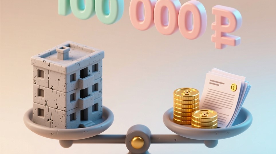 Хочу получать 100 000₽ в месяц и не работать. Посчитал, сколько для этого нужно денег в 2026 году