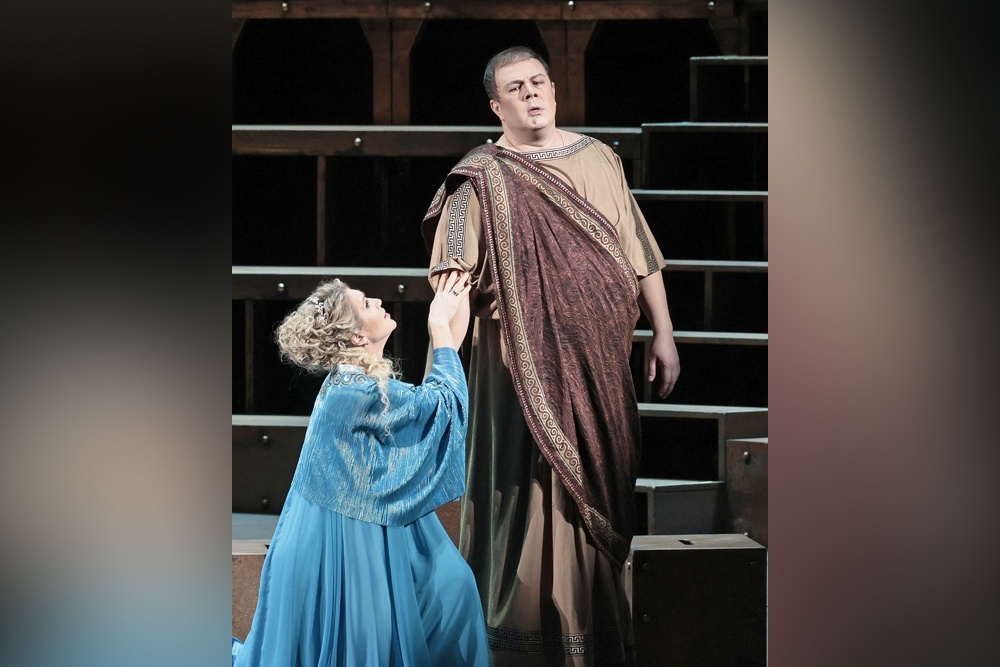    Сервилия - Екатерина Морозова, Соран Барея - Владислав Попов. / Предоставлено пресс-службой Большого театра
