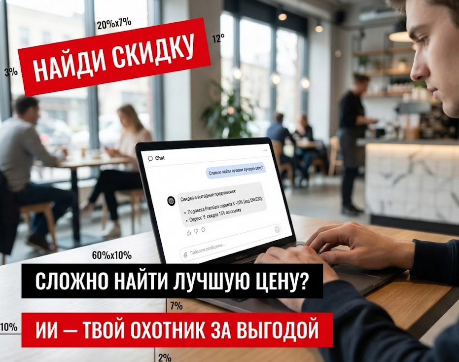 Два промпта, чтобы ИИ искал промокоды вместо вас